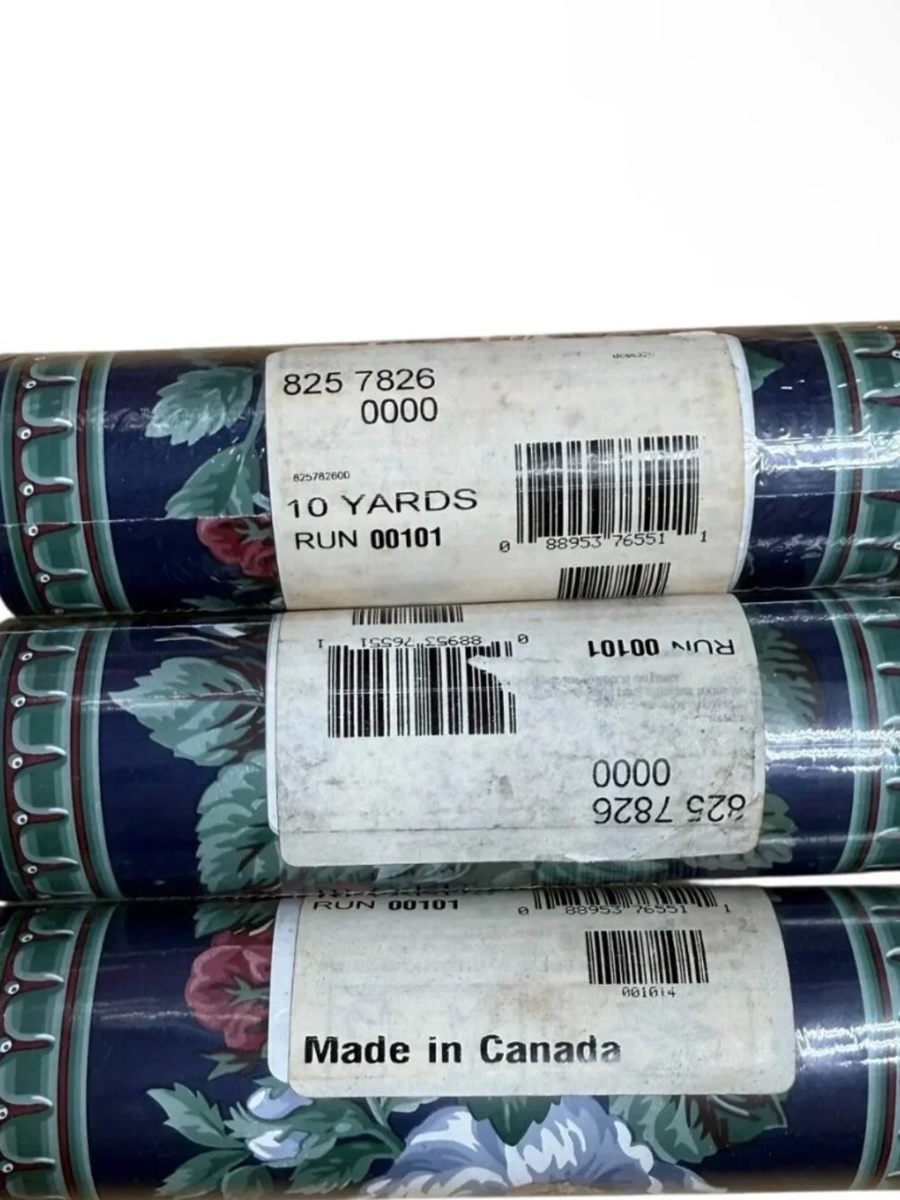Vintage Wallpaper Border Floral French Cottage Core Victorian 3 Rolls NEW